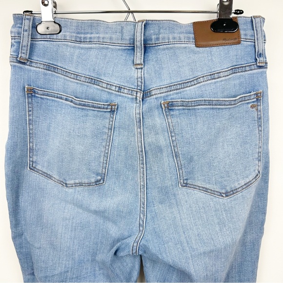 Madewell 11" High-Rise Roadtripper Jeans in Beckwith Wash Size 29 - Picture 10 of 13